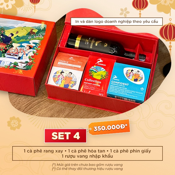 Quà Tết doanh nghiệp sang trọng đẳng cấp từ cà phê Việt cao cấp