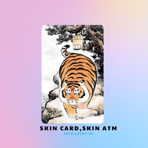 Miếng Dán Thẻ Card FATTIGER | SKIN ATM, Thẻ Xe,Thẻ Chung Cư Trang Trí - Chất Liệu Decal Vinyl Chống Nước