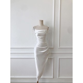 ( Chang Dress) Đầm phi 2s cột nơ