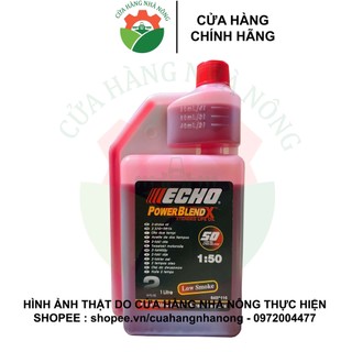 Nhớt 2 thì echo powerblend x 1:50 cao cấp chính hãng
