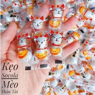 Kẹo socola mèo thần tài - ngon rẻ chất lương 100g / 250g /500g