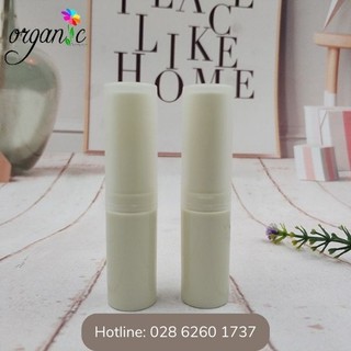 VỎ SON DƯỠNG HANDMADE (NHỠ MÀU BE / TRẮNG)