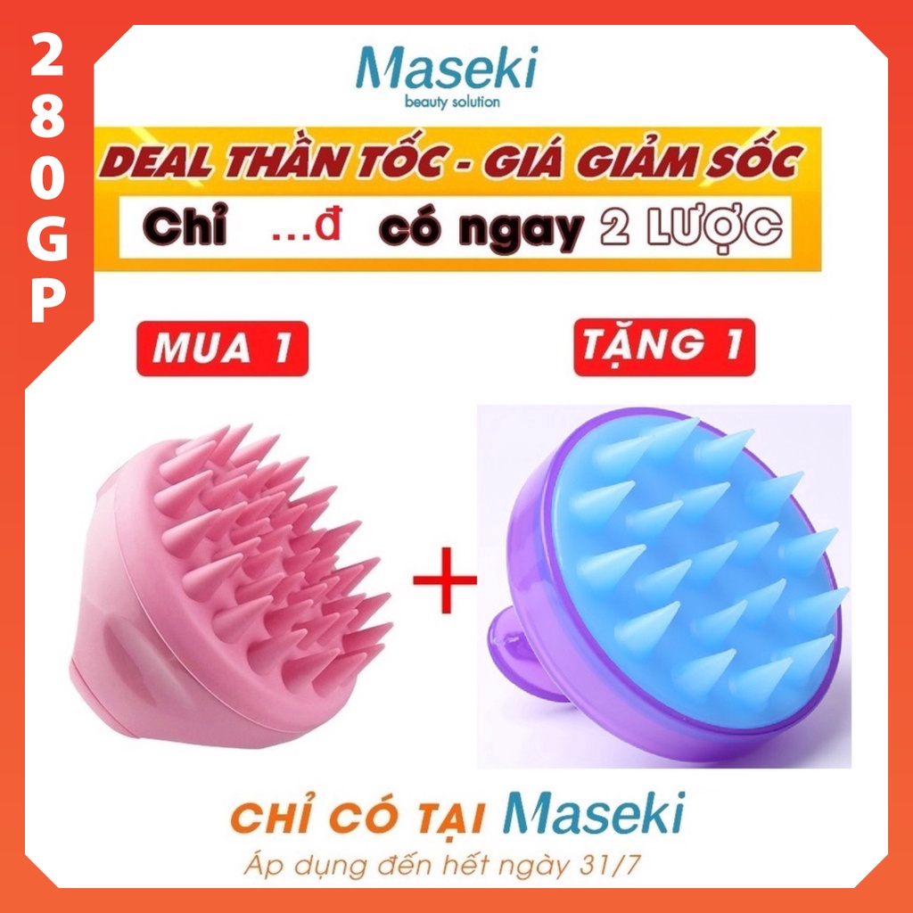 Lược gội đầu massage MASEKI - HàngXK NHẬT BẢN