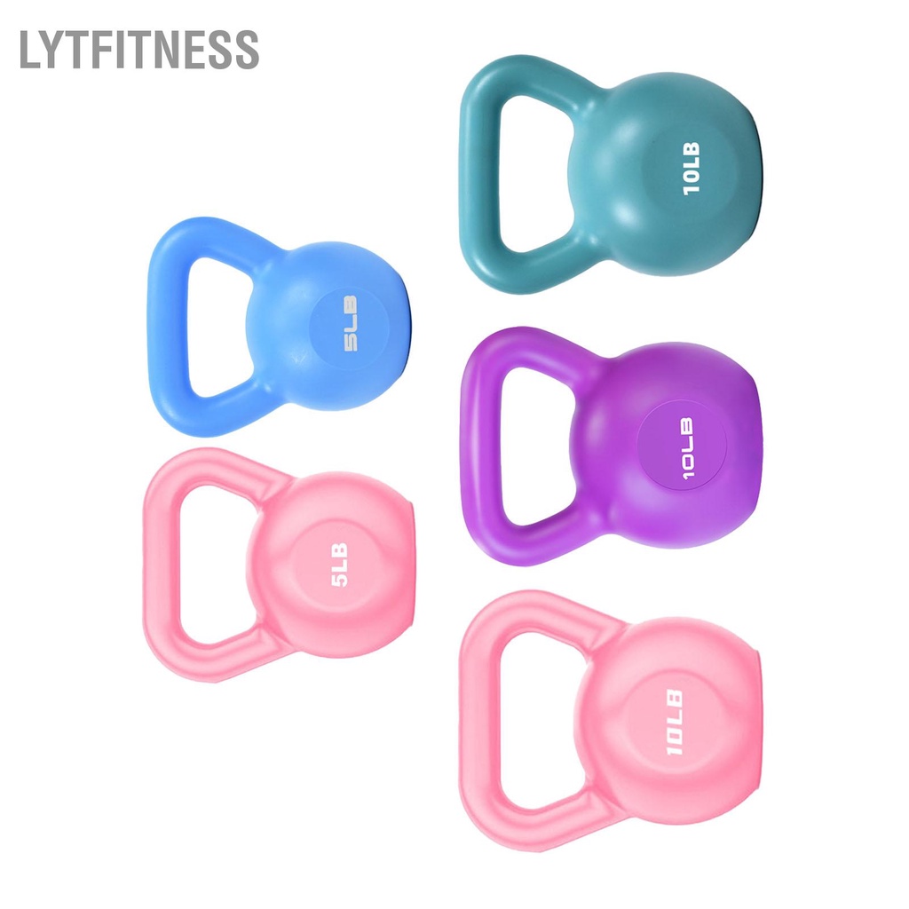 LYTFitness PE Kettlebell Trọng lượng dành cho Nam Nữ Bài tập Rèn luyện Sức mạnh Thể dục Chức năng Plyometrics