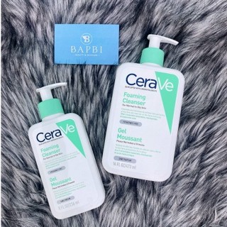 Sữa rửa mặt Cerave Foaming Facial Cleanser 236ml Pháp