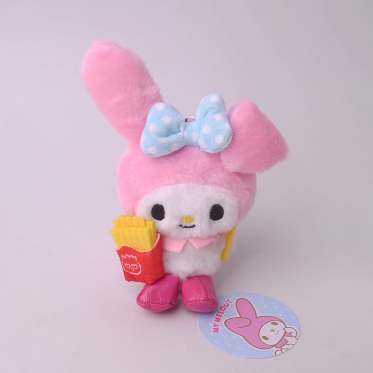 Sanrio Móc Khóa Hình Đồ chơi nhồi bông Đáng Yêu