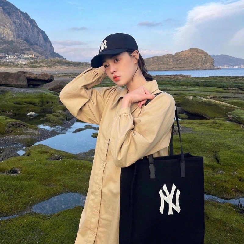 Túi Tote MLB Canvas Tote Bag New York Yankees 3Aorm022N-50Crs