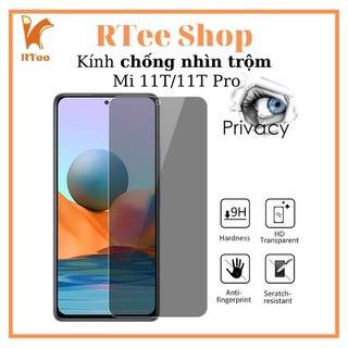Kính cường lực Xiaomi 11T / Mi 11T Pro Chống nhìn trộm,Bảo vệ sự riêng tư-Dày dặn,cứng cáp,chống trầy