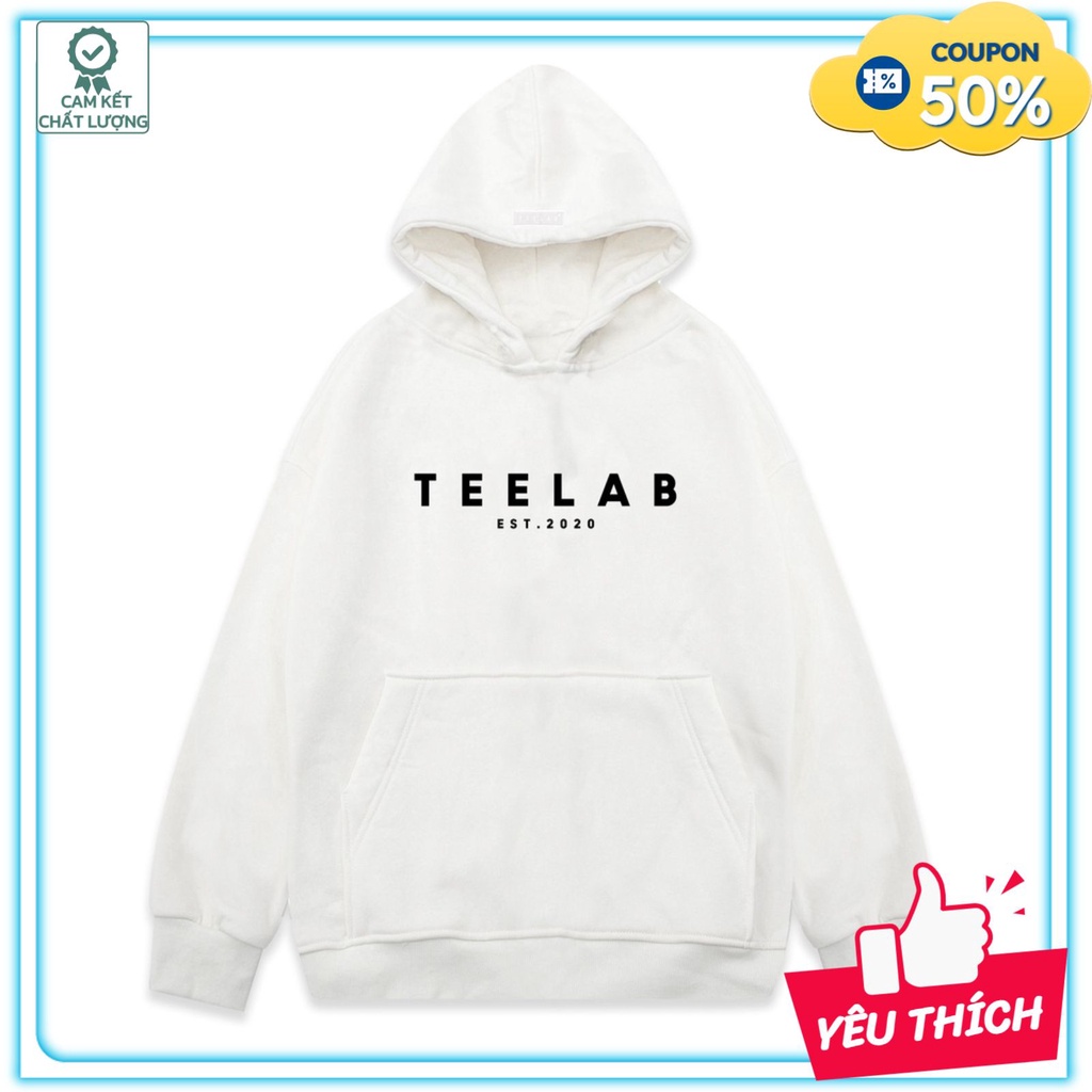 Áo hoodie nam nữ Teelab helptanx,Áo khoác sweater nỉ dáng rộng chất đẹp