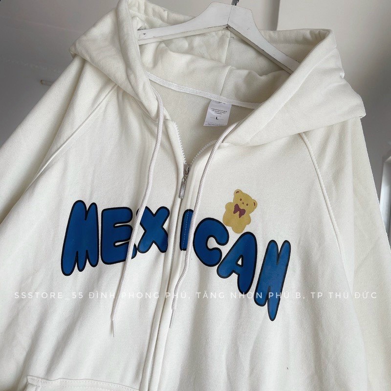 ÁO HOODIE MEXICAN TÚI TRƯỚC FORM RỘNG CÁ TÍNH - ÁO CHỐNG NẮNG, ÁO KHOÁC NỈ THU ĐÔNG UNISEX