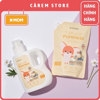 Nước xả vải sơ sinh hữu cơ (organic) Kmom-Hàn Quốc