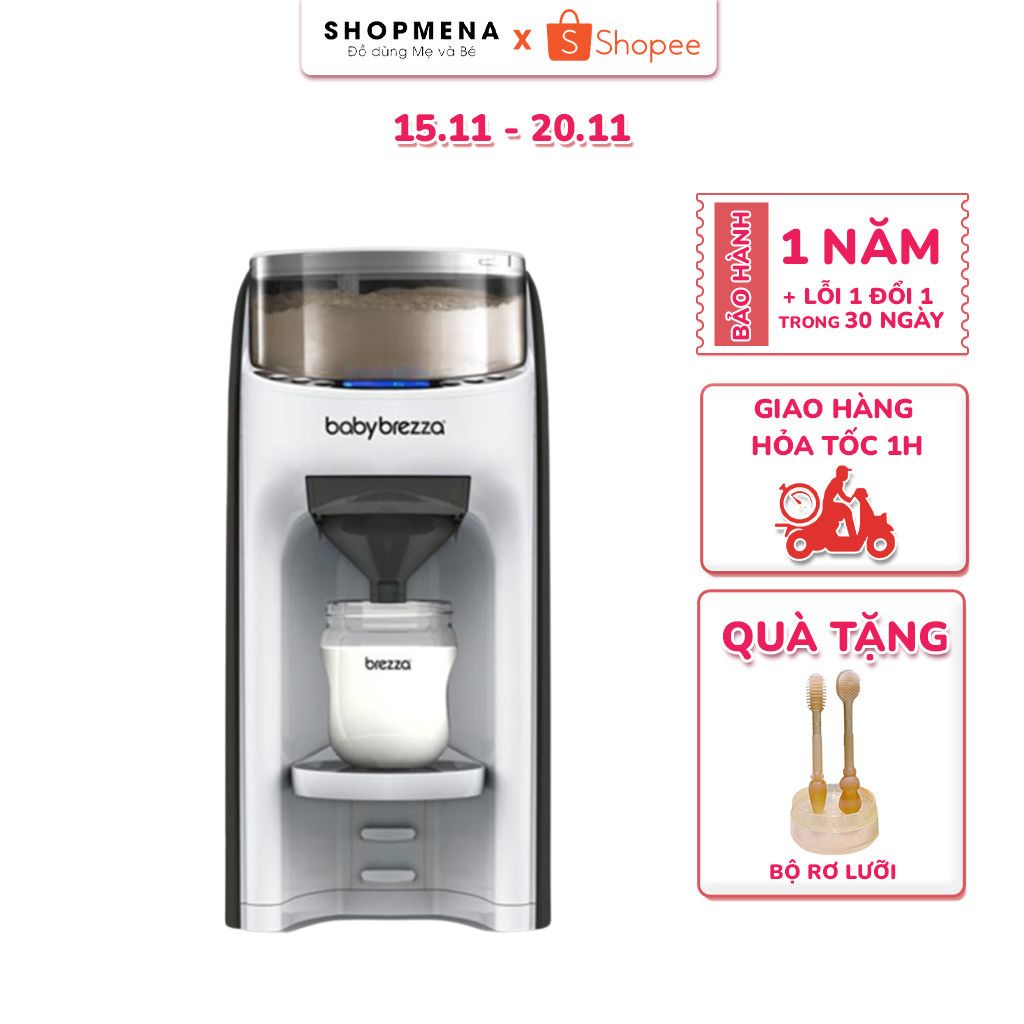 Máy Pha Sữa Baby Brezza Formula Pro Advanced, Thiết Kế Hiện Đại Và Tiện Dụng