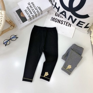 Quần legging cotton bé gái 2-7y