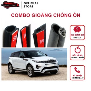 Combo Gioăng cao su chống ồn đầy đủ cho xe hơi dòng SUV (Gioăng D, P, Z, B lõi thép) Loại cách âm chống ồn xe hơi xịn