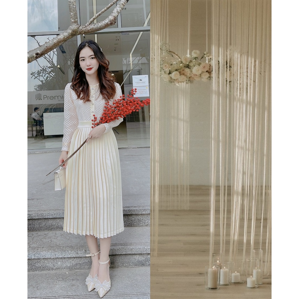 VÁY REN CHÂN DẬP LY HALLURE