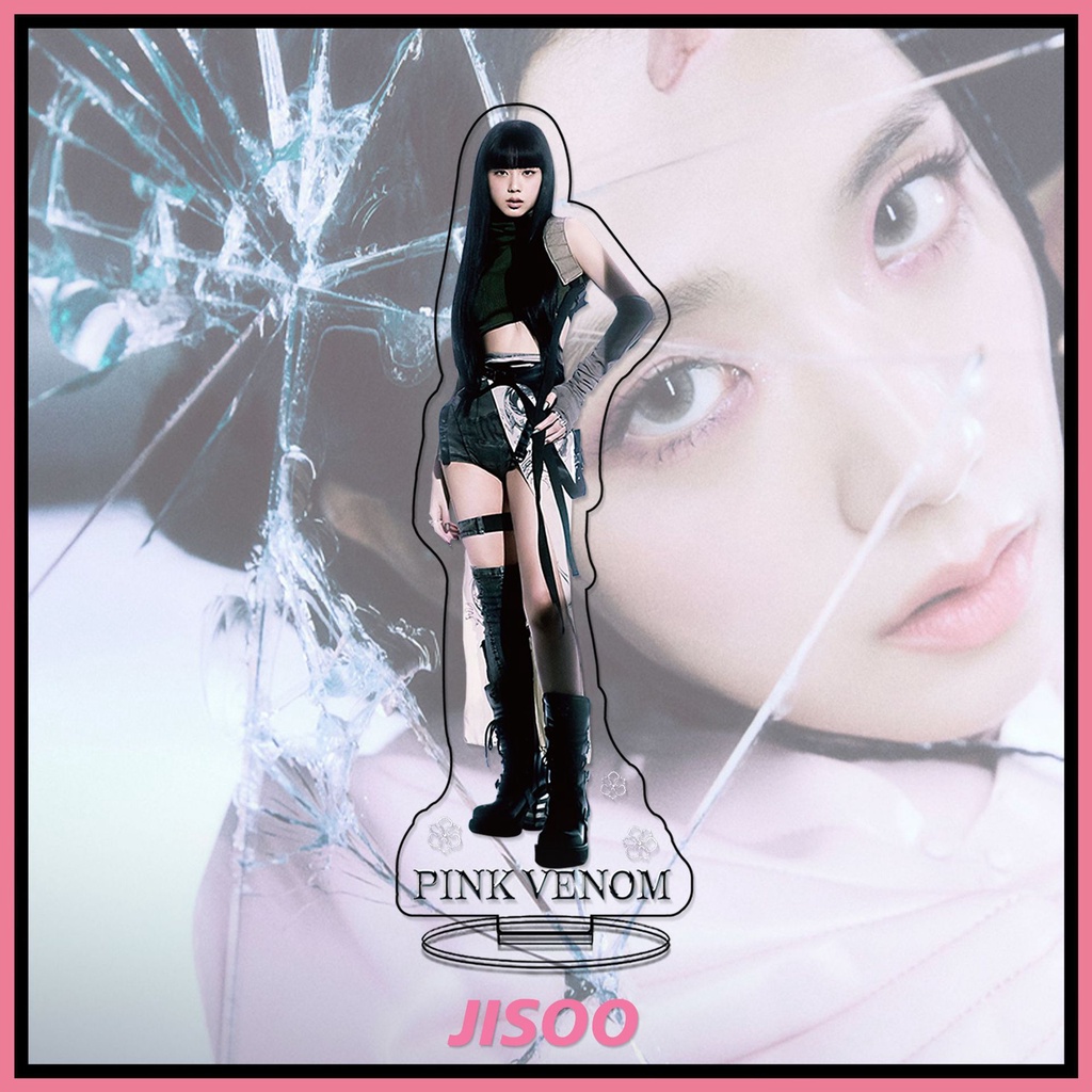 Blackpink Album Pink Venom Action Figurines Standee ROSE JISOO LISA JENNIE Desk Stand