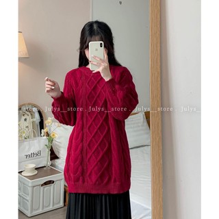 Áo len thừng oversize Chất len dày dặn Hàng QC