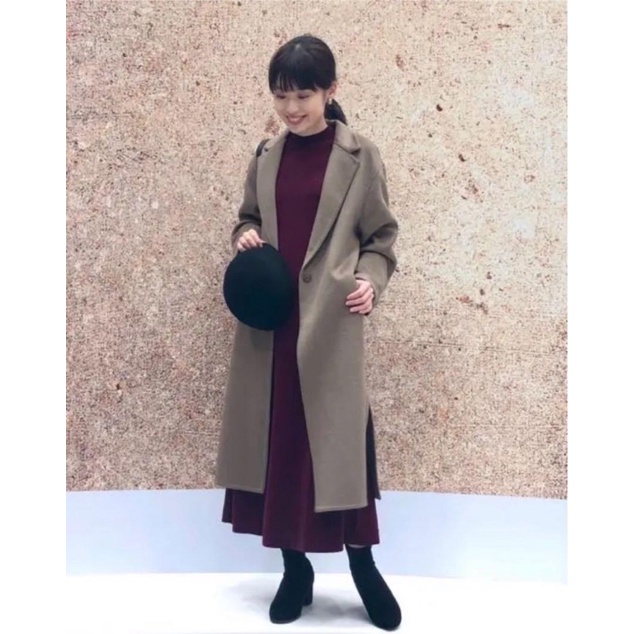 Váy len dáng dài Uni qlo siêu xinh