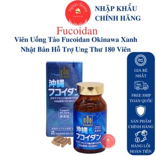 Viên uống tảo fucoidan okinawa xanh nhật bản hỗ trợ un.g th.ư 180 viên