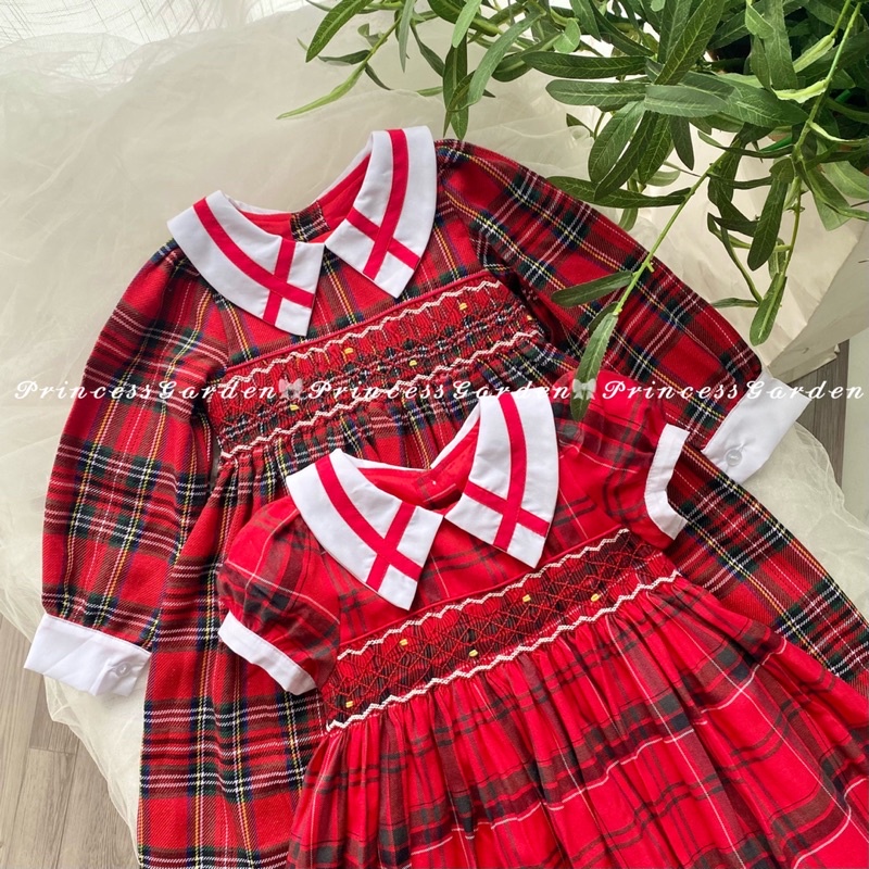 ĐẦM SMOCK GIÁNG SINH