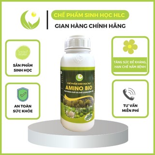 Phân bón sinh học Amino, dinh dưỡng tổng hợp giúp cây khoẻ, xanh lá, mập chồi, nhú đọt chai 500ml