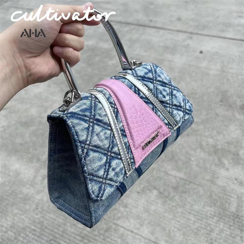 Túi xách AHA official chất liệu denim thời trang dành cho nữ