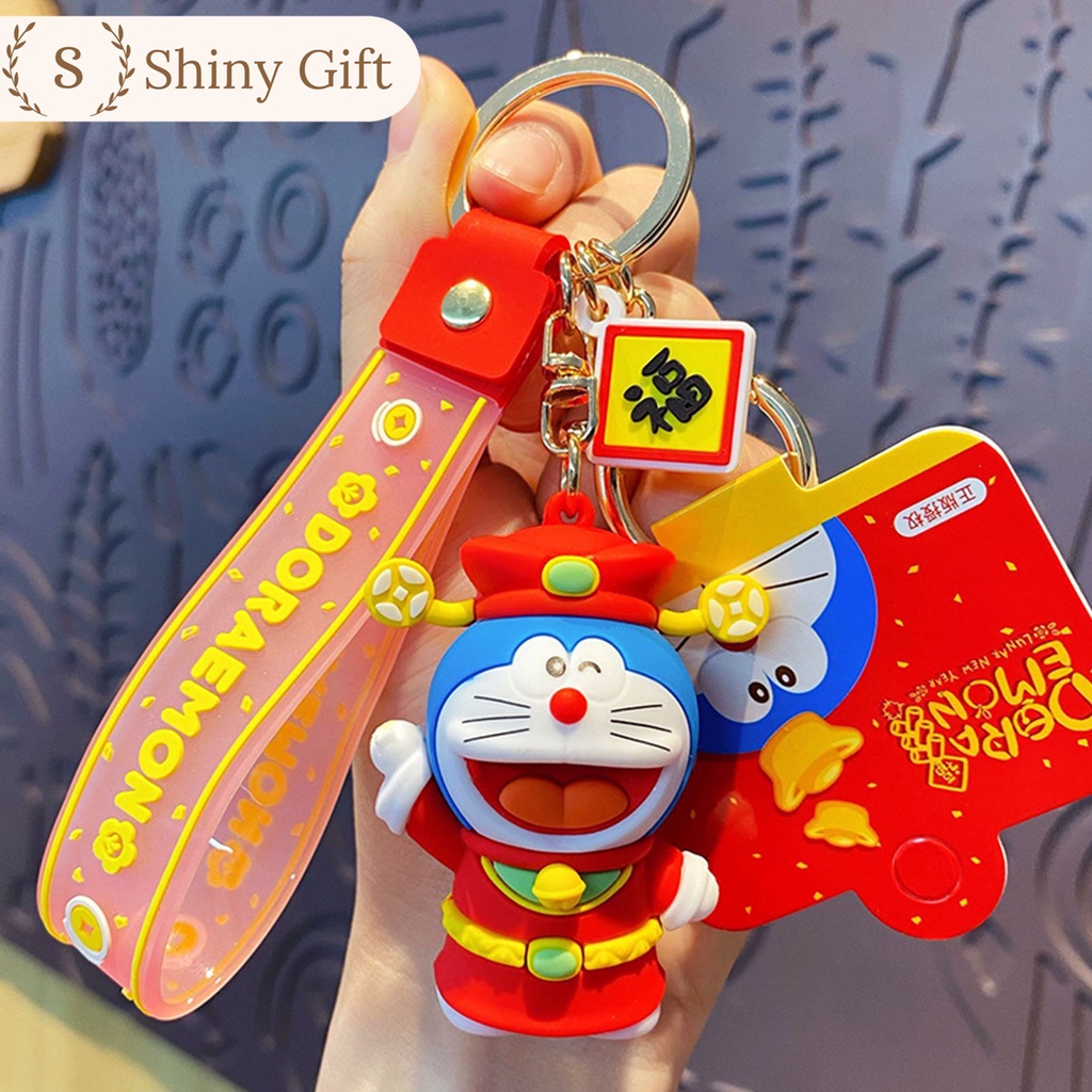 Móc khóa doremon năm mới