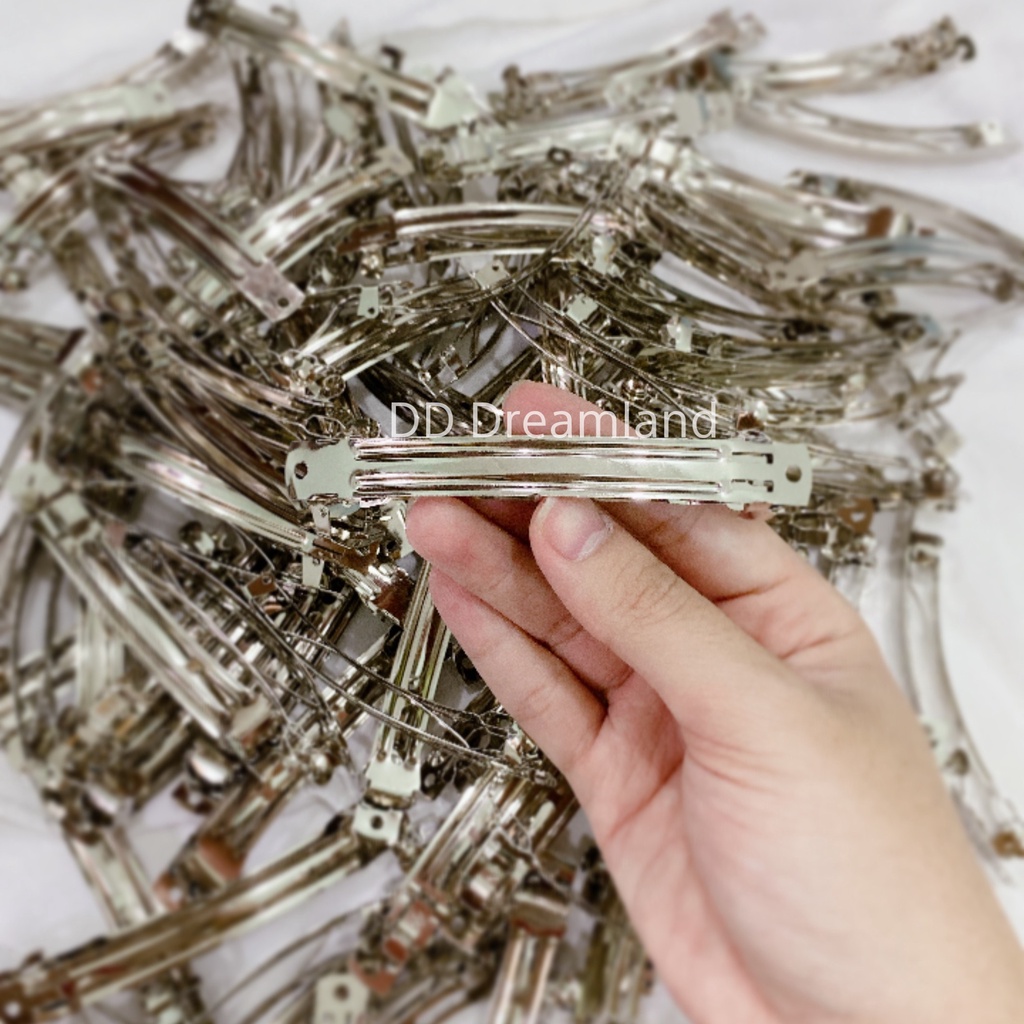Kẹp Sườn Cip Paris 10cm Inox Loại 1 Cứng Cáp Làm Handmade