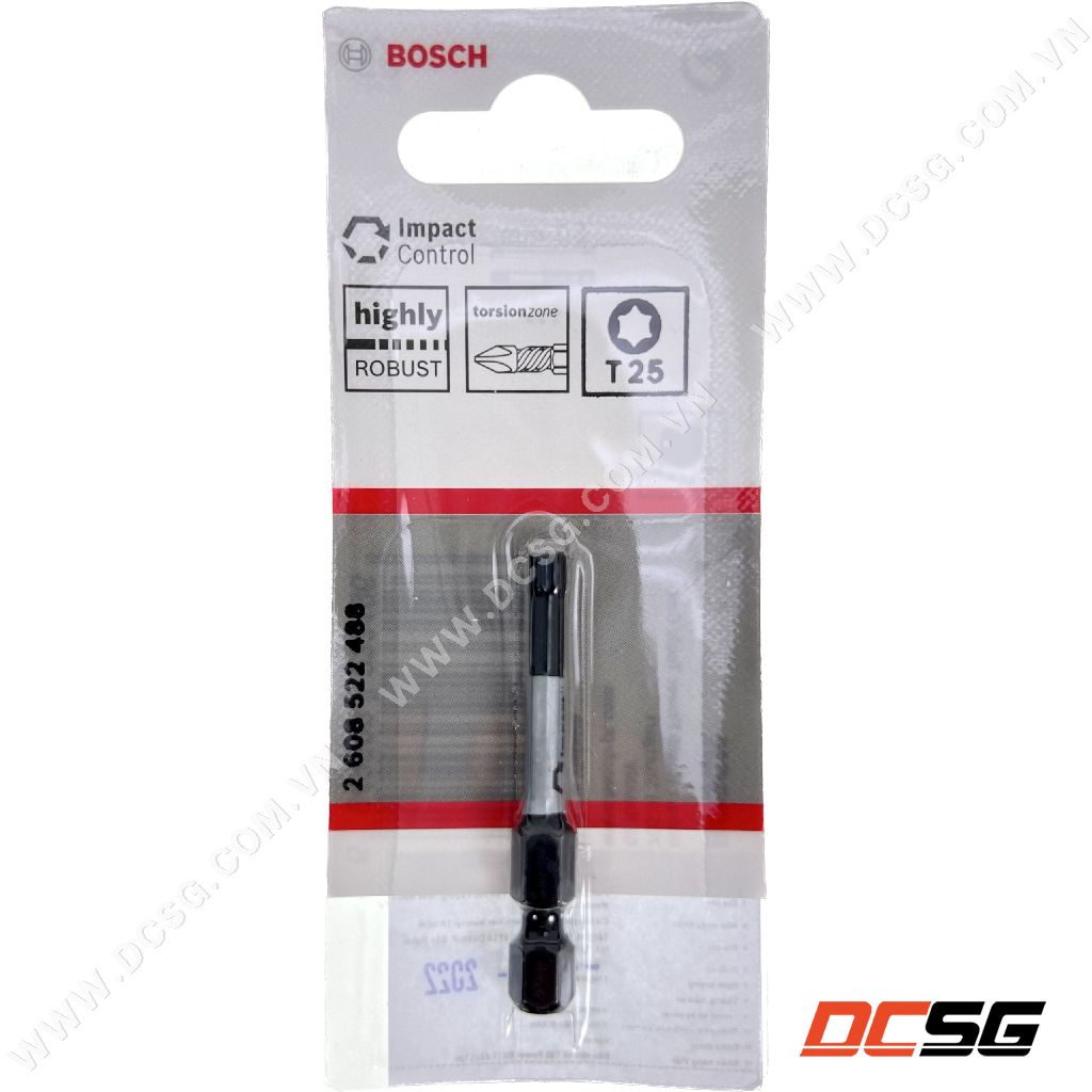 Mũi vít 1 đầu bake và hoa thị 1 đầu dài 50mm Power Bit Bosch | DCSG