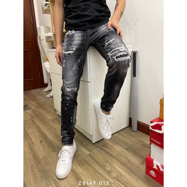 Quần bò cho nam ống côn_quần jean nam CAO CẤP