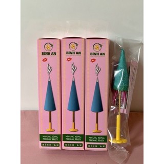 Combo 10 nhang xông phong thuỷ bình an chiêu tài hút lộc