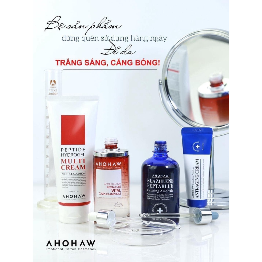Tinh Chất Chống Lão Hóa, Làm Dịu Ahohaw Elazulene Peptablue Calming