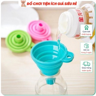 Phễu silicon mini 💥 hàng chất lượng tốt 💥 phễu silicon cao cấp gấp gọn