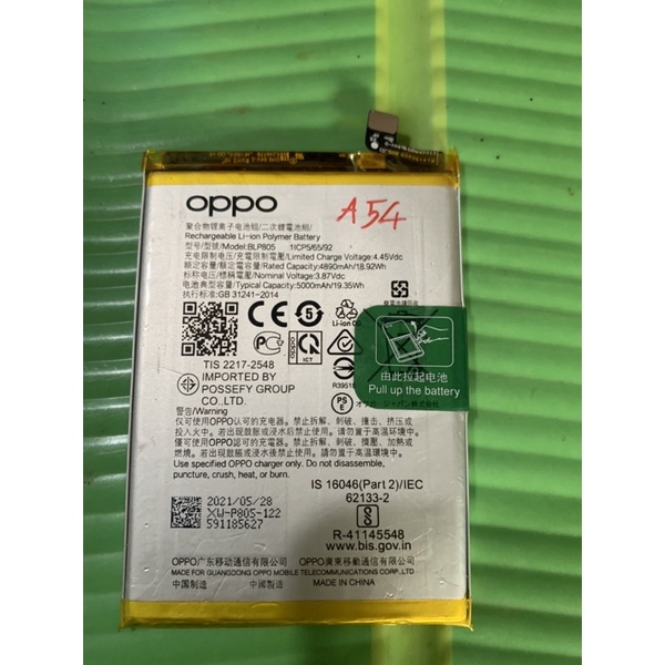 Oppo A54 /cam trước / cam sau / loa ngoài/ main sạc / cáp nối main /pin