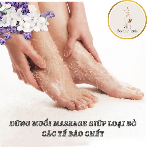 Muối ngâm chân BoBo chính hãng - Muối ngâm massage chà gót chân, loại bỏ tế bào chết giúp da mềm mịn  680g