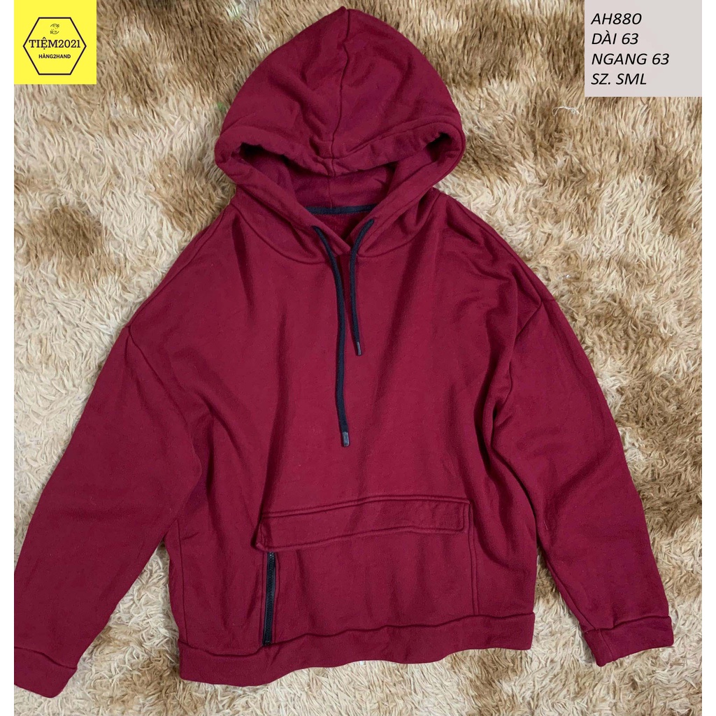 AH880 Áo Hoodie nam nữ form rộng chất nỉ siêu đẹp dáng Hàn Quốc hàng2hand TIEM2021