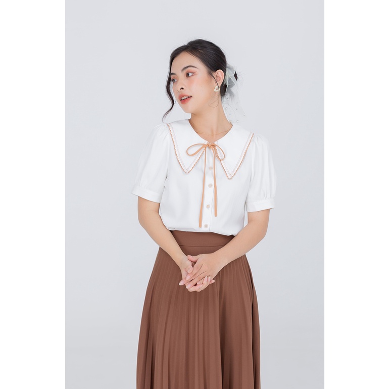 ÁO SƠ MI CỔ NƠ 5728