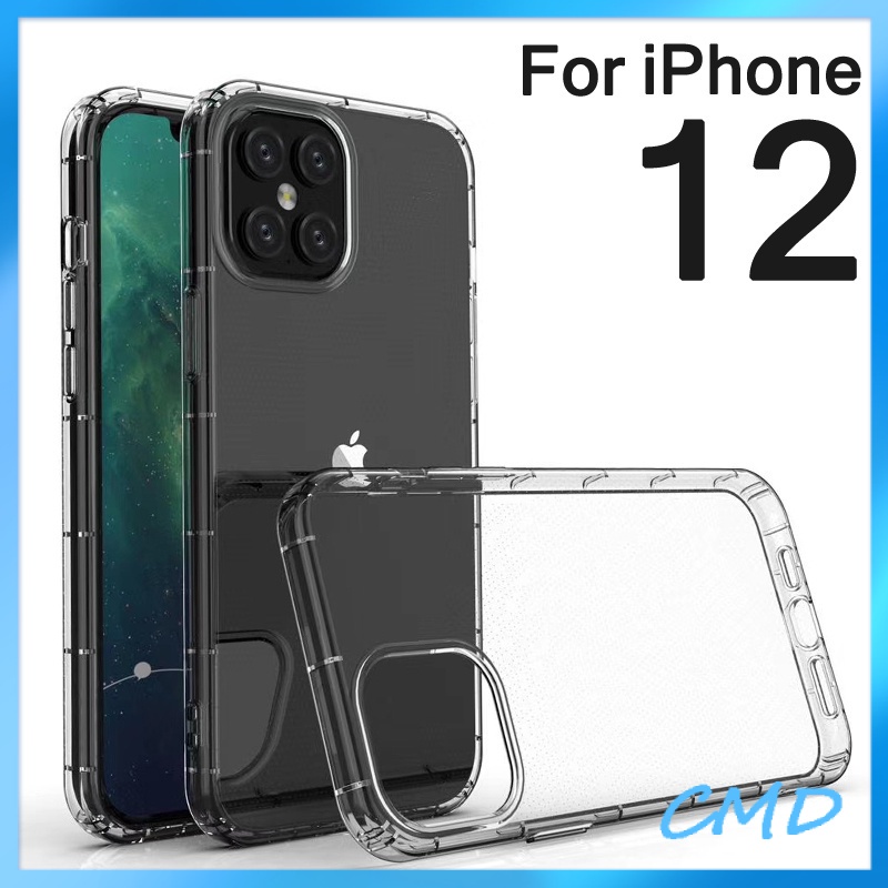 Ốp Điện Thoại Trong Suốt Viền Tròn Cho iPhone 6 / 6plus / 6s / 6splus / 7 / 7plus / 8 / 8plus / x / xs / xr / xsmax / 11 / 12 / 13 / pro / max / pl/-018