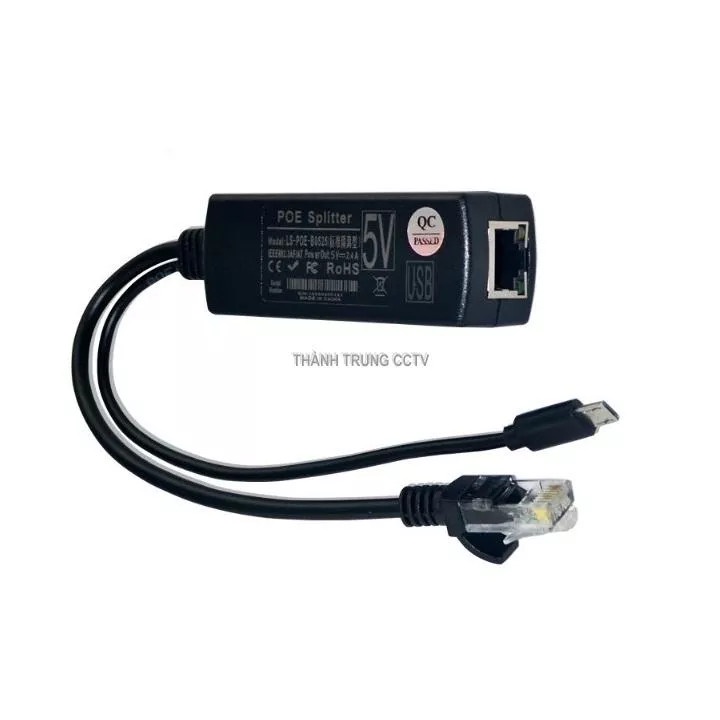 🚀 Spliter PoE 5v - Tách nguồn PoE 52v sang 5v 2A cho camera wifi