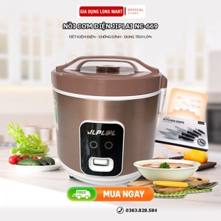 Nồi Cơm Điện JIPLAI Thái Lan NC669 Dung Tích 2.2 Lít Lòng Niêu Siêu Dày, Bảo Hành 12 Tháng