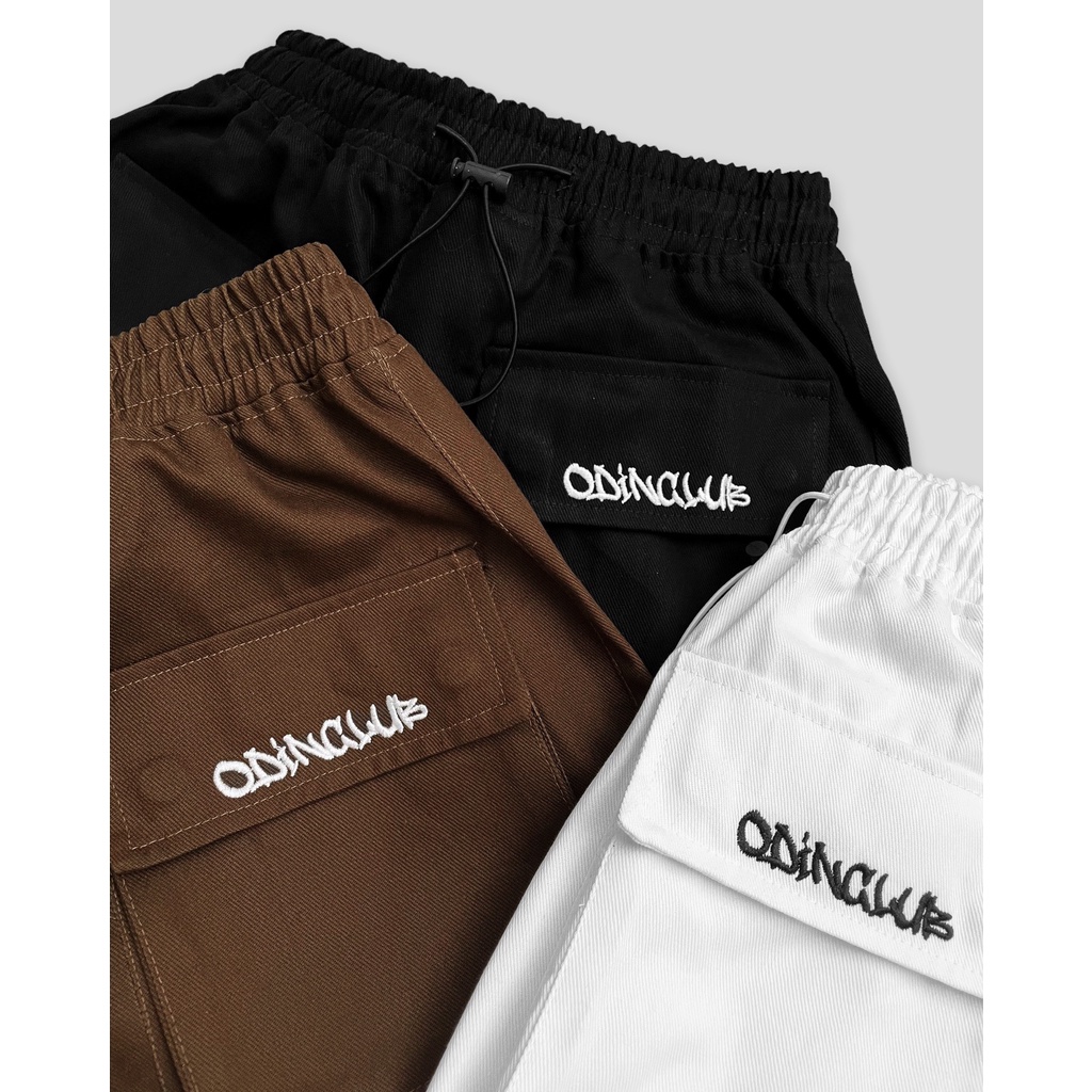 Quần Dài Cargo Pants Khaki ODIN CLUB, Quần kaki túi hộp form rộng, Local Brand ODIN CLUB