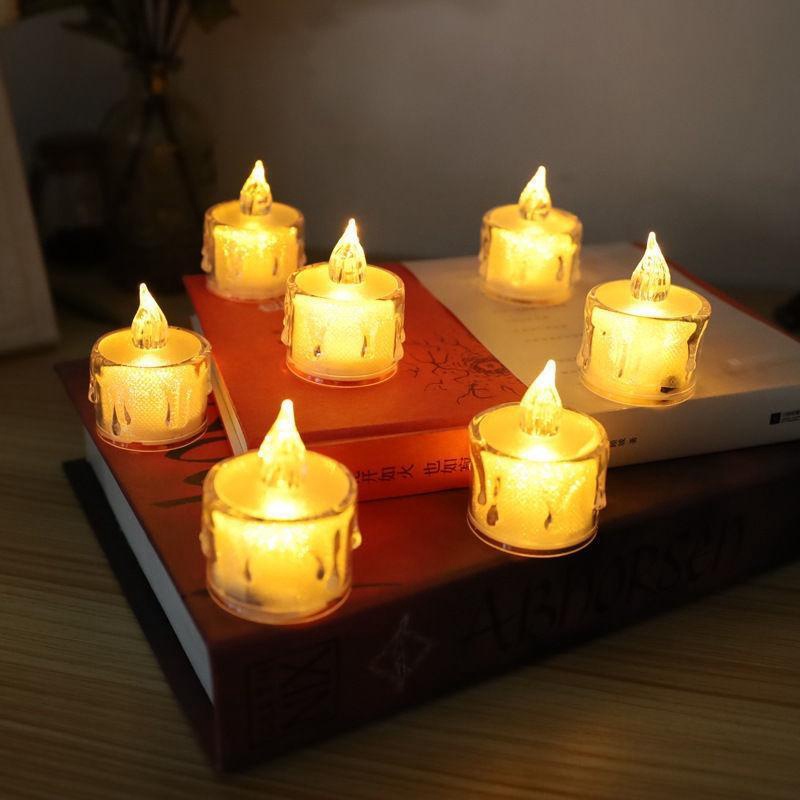 Nến điện tử mini trang trí decor cao 5cm | BigBuy360 - bigbuy360.vn