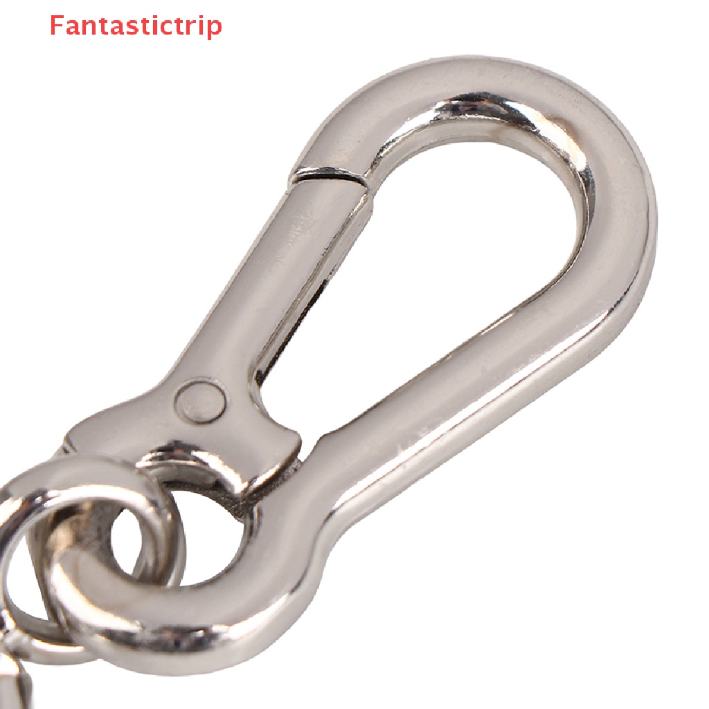 1 Móc Treo Chìa Khóa Bằng Thép Không Gỉ Chống Thất Lạc Mới