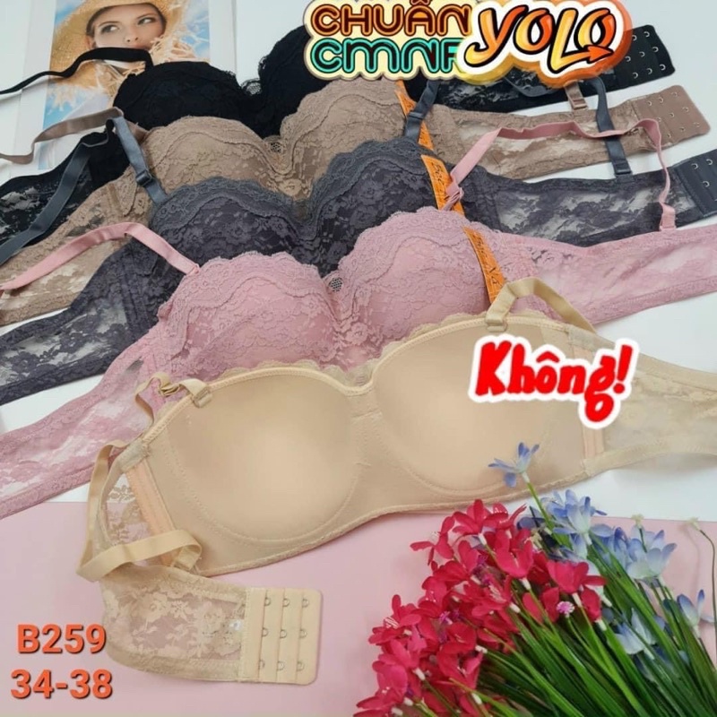 ÁO CUP NGANG 2in1 BEENA 259 THÁI LAN - CÓ GỌNG, ĐỆM VỪA, SIÊU NÂNG ĐẨY, PHOM ÔM ĐẸP❤️❤️