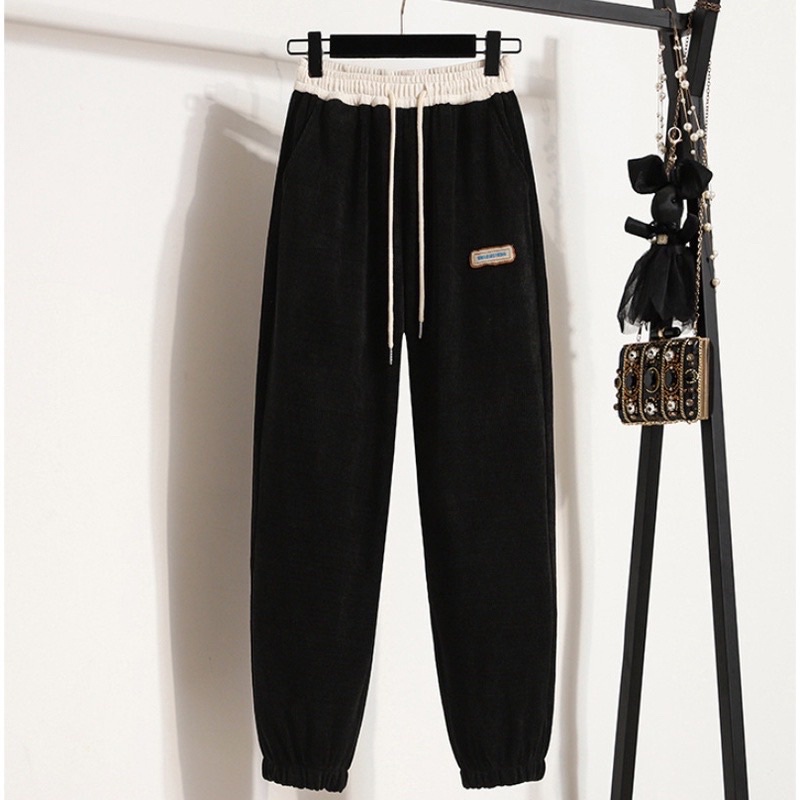 QUẦN JOGGER BASIC CHẤT TỔ ONG PHỐI CẠP BO GẤU SIÊU HÓT