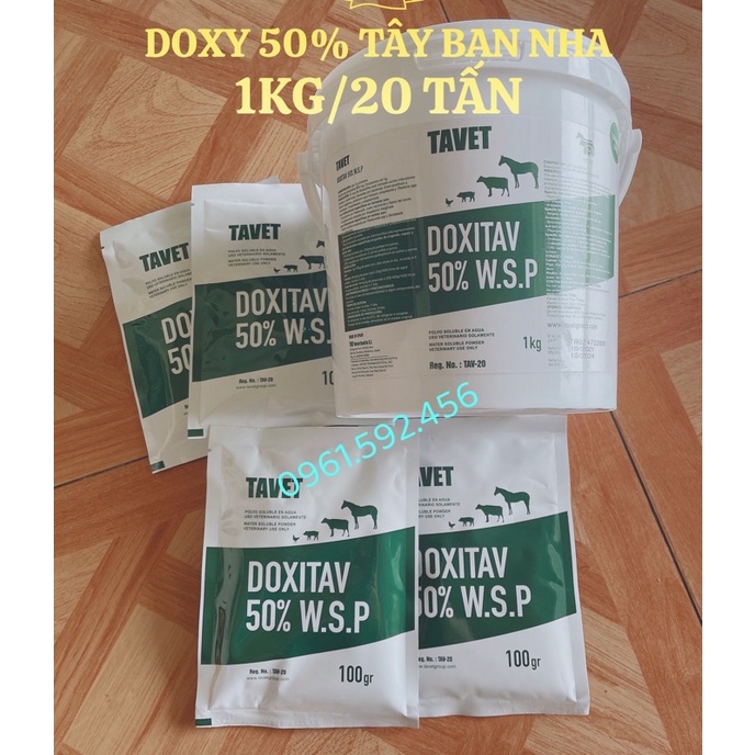 Doxy 50% gói 100g hàng Tây Ban Nha