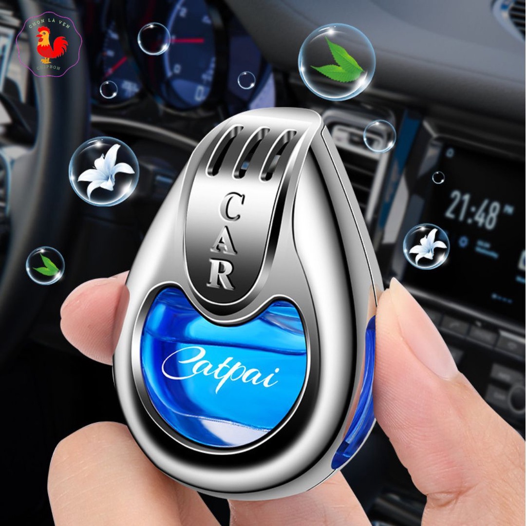 Máy Làm Thơm Không Khí Cho Xe Hơi, Tự Động Nước Hoa Khuếch Tán Trang Trí Kẹp Tinh Dầu Thơm Nội Thất