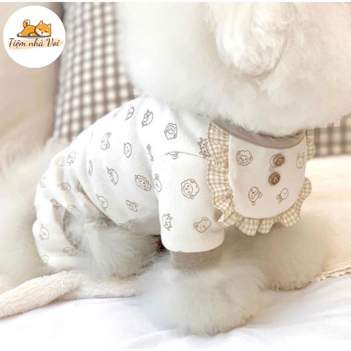JUM 4 CHÂN TẶNG KÈM YẾM SIÊU CUTE MẶC 4 MÙA CHO THÚ CƯNG