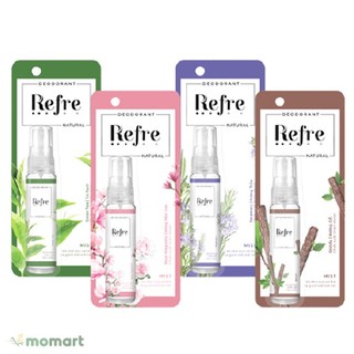Xịt Khử Mùi Refre Natural 6ml