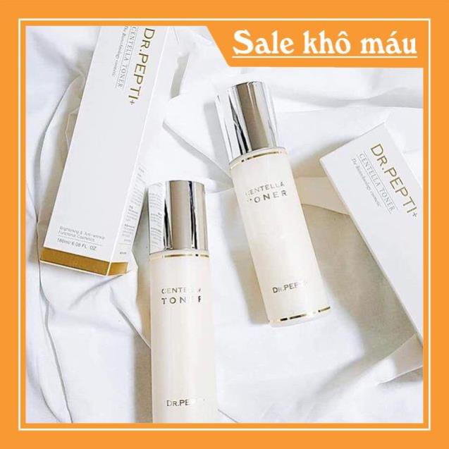 Nước hoa hồng Dr. Pepti Centella 180ml - Toner Dr. Pepti Hàn Quốc cân bằng ẩm, cho da căng bóng mềm mịn-dinh_huan_hungqn